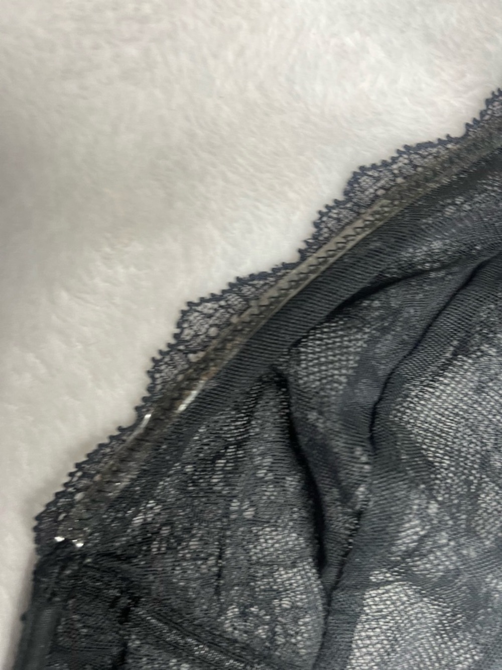 Victoria’s Secret black lace teddy size Medium - Picture 10 of 12